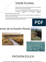 Erosion Pluvial