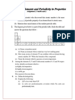 11 Chemistry Chapter 3 Assignment 2