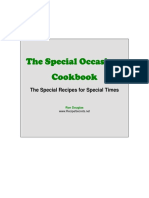 Special Occassion Cookbook