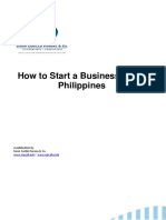 Doing Business in The Philippines