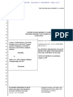 Plaintiffs' Opposition To Motion To Quash Hume Subpoena