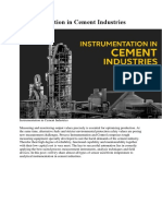 Instrumentation in Cement Industries