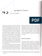 Abu Lughod - Writing Against Culture PDF