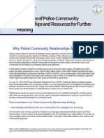 Community Policing Guidelines For Engagement