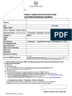 Temporary Vendor Registration Form GST Coc WBP