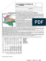 GUÍA TALLER DE SOCIALES 4° - Regiones de Colombia Docente