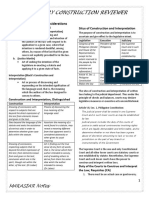 Statutory Construction Reviewer