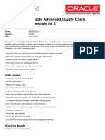 r12 2 Oracle Advanced Supply Chain Planning Fundamentals Ed 2