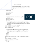 FIN 301 B Porter Rachna Exam III - Review I Soln.