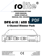 Eurolite Dimmer DPX-610 620 OM