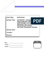 API 580 Mock Exam