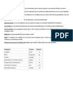 Definiciones Tema 1 Fisica y Quimica 2 Eso