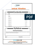 IIT JEE Main Advanced Physical Chemistry 12th Chemical Kinetics PDF