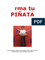 Arma Tu Piñata Con Globos