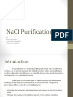 NaCl Purification