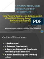 Philippines-Flood Forecasting Warning