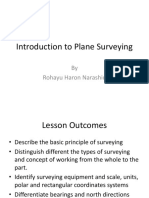 Introduction To Plane Surveying: by Rohayu Haron Narashid