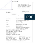 Penalty Phase Closing Argument in William Wells Adv Florida