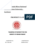 Property Law Assignment 2