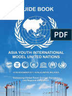 Guide Book To Asia Youth International Model United