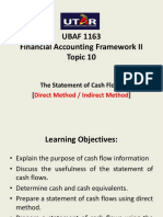 Topic 10 - Cash Flow