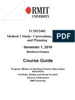 2016 TCHE2401 Method1StudyCourseGuide