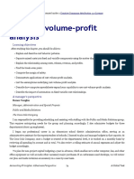 21 Cost Volume Profit Analysis