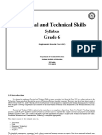 Practical and Technical Skills: Grade 6