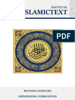 IslamicText Institute Portfolio - 2018