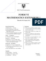 2012 Yr12 E1 Sgs THSC Exam