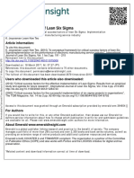 A Conceptual Framework For Crotocal Success Factors of Lean Six Sigma-Implementation On The Performance of Electronic Manufacturing Service Industry (2010) (Utk Rujukan SHJ)