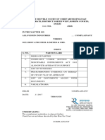 138 Case OCL Iron, Cheque No.145228