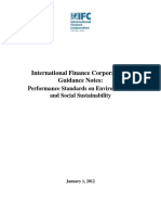 IFC - Guidance Notes Performance Standards On Environmental and Social Sustainability - 2012 - en