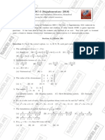 Mathematics HSSC I Supplementary 2016 Fbise PDF