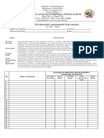 Reading Assessment Tool