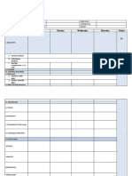 Deped Daily Lesson Log Template