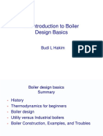 An Introduction To Boiler Design Basics: Budi L Hakim