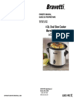 Bravetti Slow Cooker Kc241b User Manual