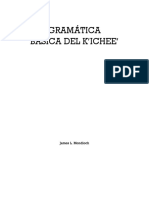 Mondloch - Gramática Básica Del K'ichee'