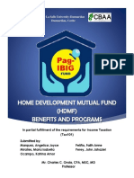 PAG IBIG Home Development Mutual Fund