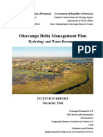 ODMP Hydrology and Water Resources Inception Report