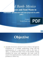 Desperdicio de Alimentos en México