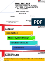 Final Project: Performance Analysis of Traffic Offload Data Video Streaming Lte To WLAN 802.11n