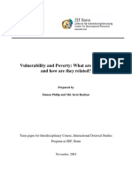 Vulnerability and Poverty: What Are The Causes and How Are They Related?