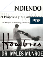 Entendiendo El Proposito y El Poder de Los Hombres - Dr. Myles Munroe