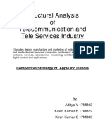 Structural Analysis of Telecommunication and Tele Services Industry