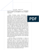 Diosdado S. Manungas, Petitioner, vs. Margarita Avila Loreto and Florencia Avila Parreño, Respondents