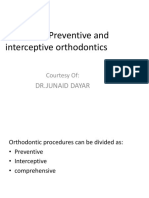 Preventive and Interseptive