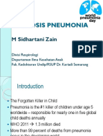 Diagnosis Pneumonia: M Sidhartani Zain