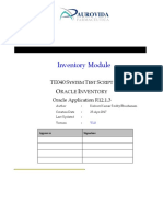 TE040 Inventory Module